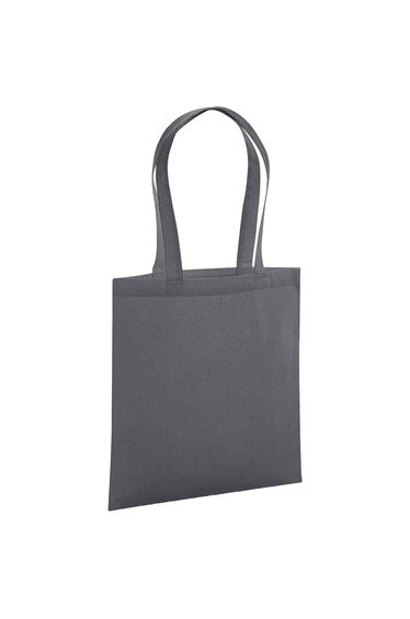 Westford Mill Premium Organic Cotton Tote Bag - Graphite Grey