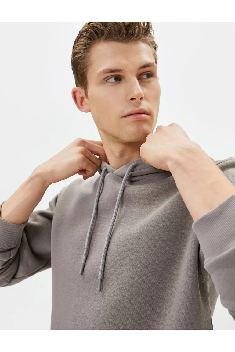 Men's Gray Sweatshirt - 5
