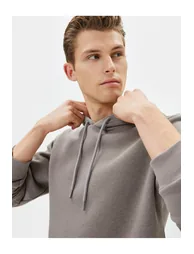 Men's Gray Sweatshirt - 5