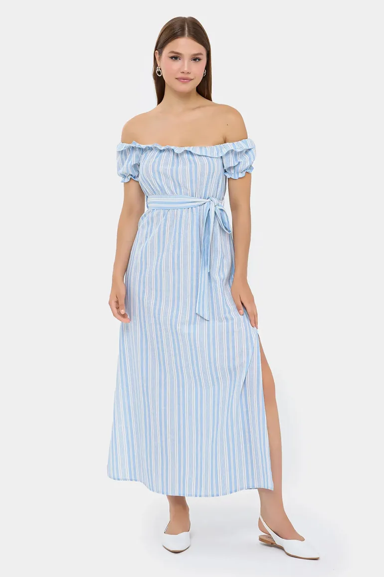 off shoulder midaxi dress MISSGUIDED Off Shoulder Lace Midaxi Dress With Long SleevesMISSGUIDED