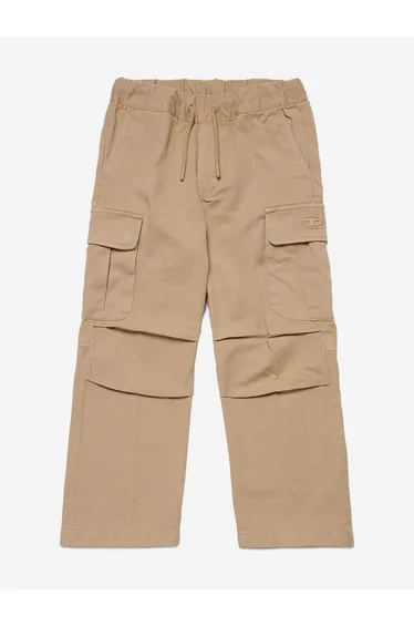 بنطلون كارغو ولادي - بيج 