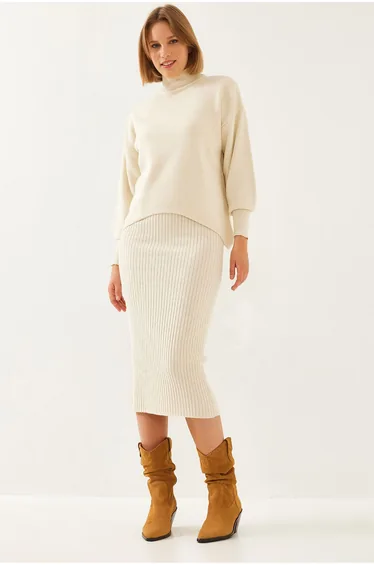 Women's Double Knitwear Set