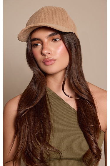 Mushroom Corduroy Baseball Cap