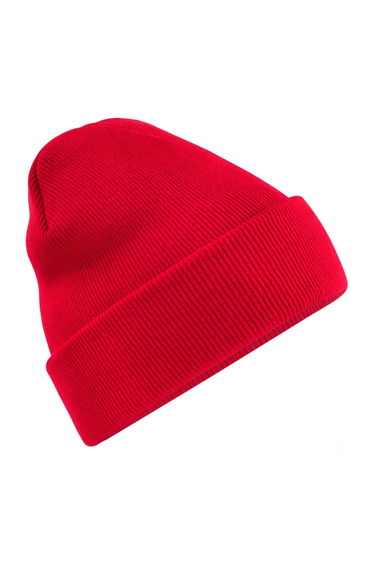 Beechfield Original Recycled Cuffed Beanie - Classic Red