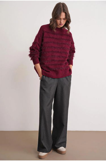 Mixray Relaxed Fit Knit Sweater