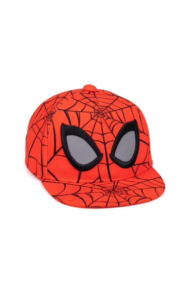 Spider-Man Boys Superhero Snapback Cap - Red/Black
