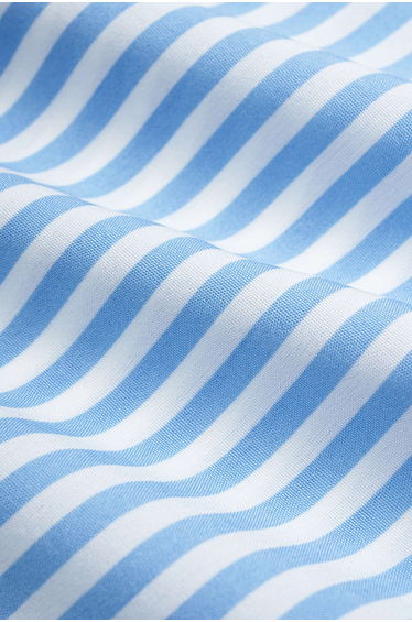 Stripes Print V-Neck Crossed Backless Sleeveless Romper product thumbnail 4