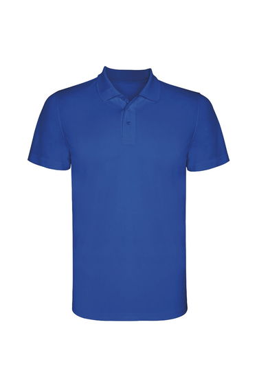 Roly Mens Monzha Short-Sleeved Polo Shirt - Royal Blue