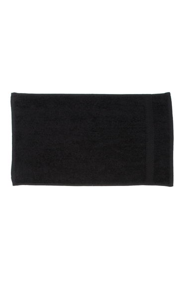 Towel City Luxury Guest Towel - Black