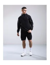 شورت برمودا أسود بقصة مستقيمة - 3