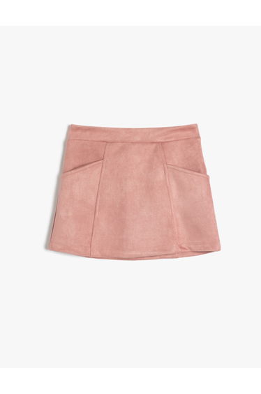 Suede Skirt