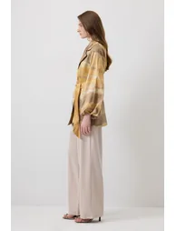 JACQUARD DOUBLE BREASTED JACKET - 3