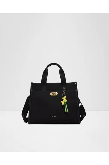 حقيبة يد الدو باللون الأسود