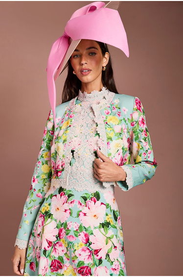 Lisa Tan Printed Jacket