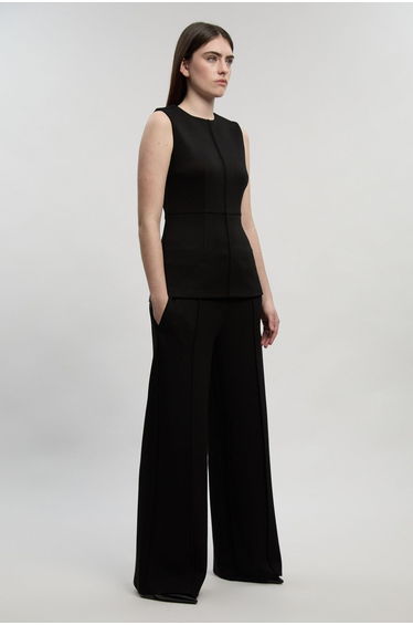Ponte Wide Leg Trouser