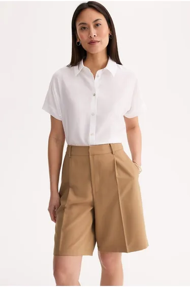 Lyocell Short Sleeve Shirt