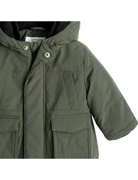 Warm Hooded Parka - 4