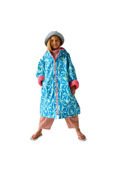 Regatta Kids Spirit Of Adventure Hooded Waterproof Warm Drying Changing Robe