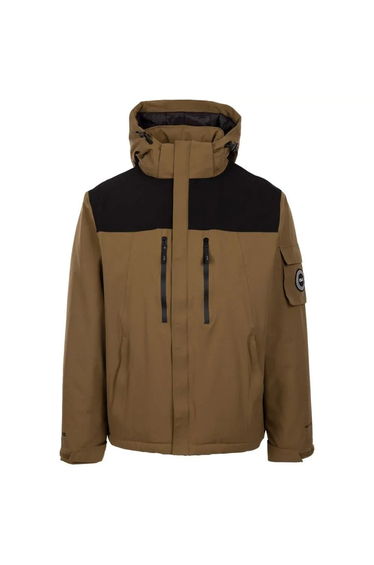 Trespass Mens Jenkins DLX Padded Jacket - Dark Olive