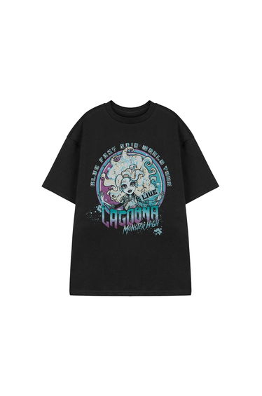 Monster High Womens/Ladies Lagoona T-Shirt - Black