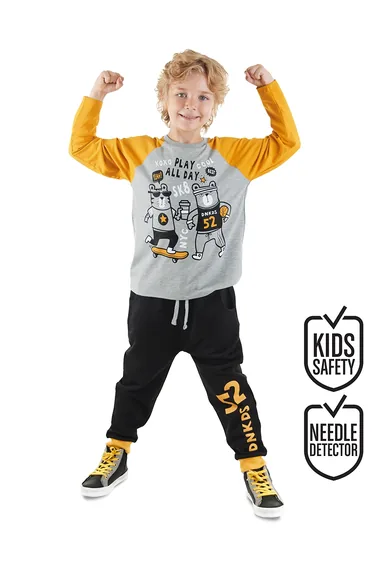 Play Allday Boy's T-shirt Trousers Set