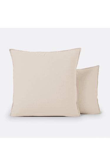 Scenario Plain 100% Washed Cotton Pillowcase