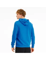 Men's Puma TeamGoal 23 Casuals Pullover Hoodie in Blue - 4