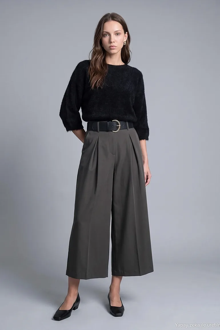 DILVIN Women's Wool Blend Sweater