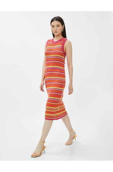 Knitwear Midi Length Dress