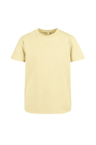 Childrens/Kids Basic 2.0 T-Shirt - Soft Yellow