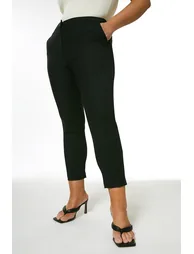 Curve Cotton Sateen Trouser - 1
