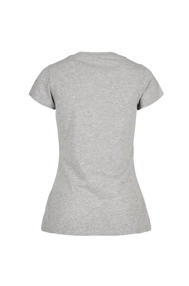 Womens/Ladies Basic T-Shirt - Heather Grey