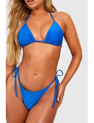 Essentials Tie Side Bikini Brief - electric blue - 2