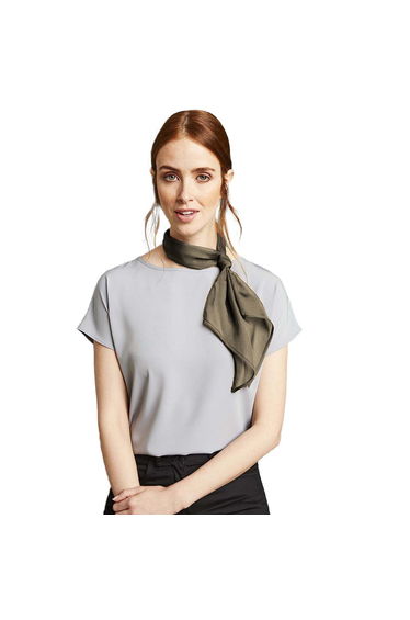 Premier Ladies/Womens Work Chiffon Formal Scarf - Olive