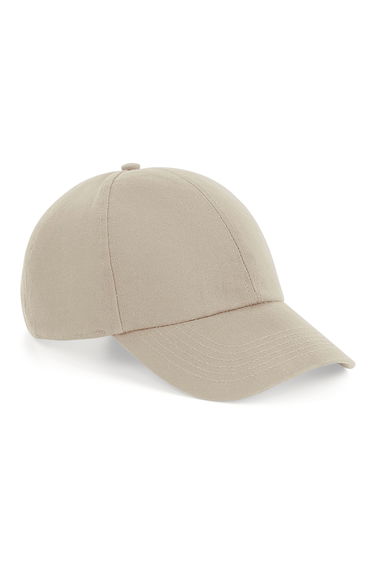 Beechfield Organic Cotton 6-panel Cap - Sand