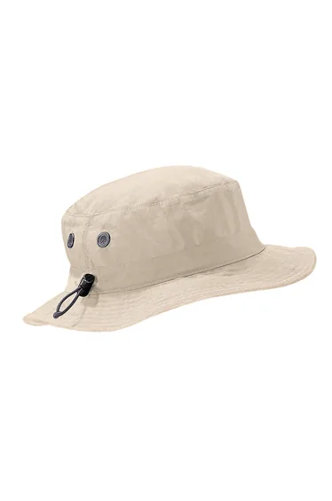 Beechfield Summer Cargo Bucket Hat / Headwear (UPF50 Protection) - Stone