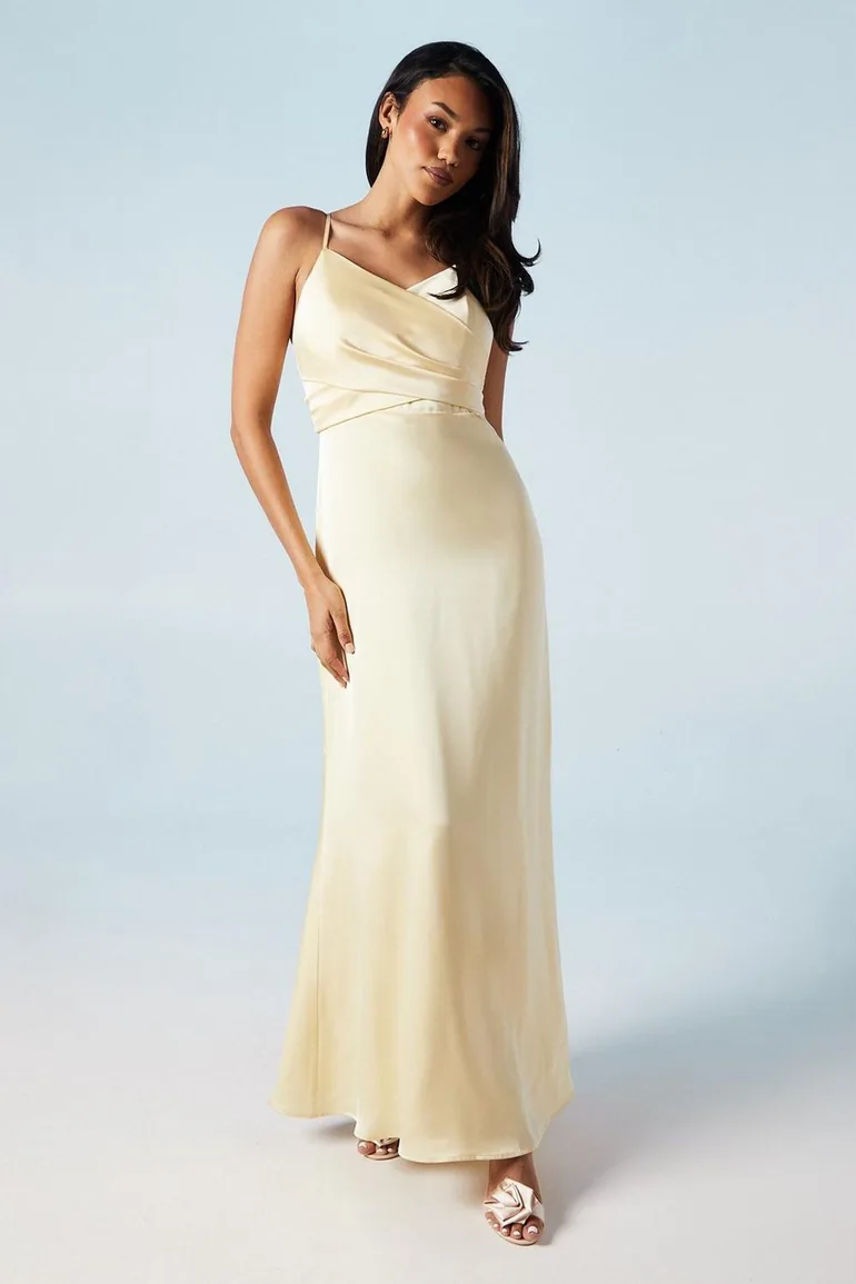 bridesmaid dresses to fit all sizes Lilac Cami Midi Dress Large main image 0