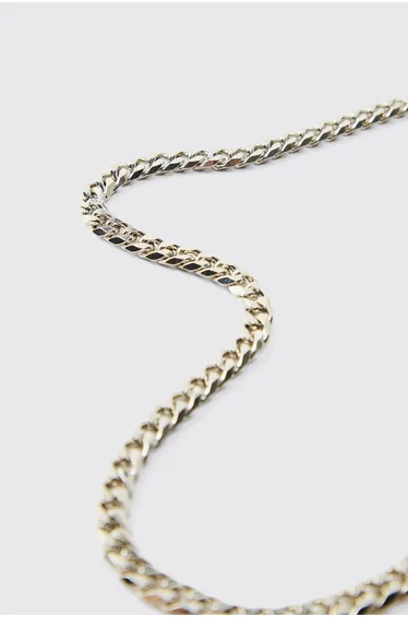 Silver Chain Necklace - silver