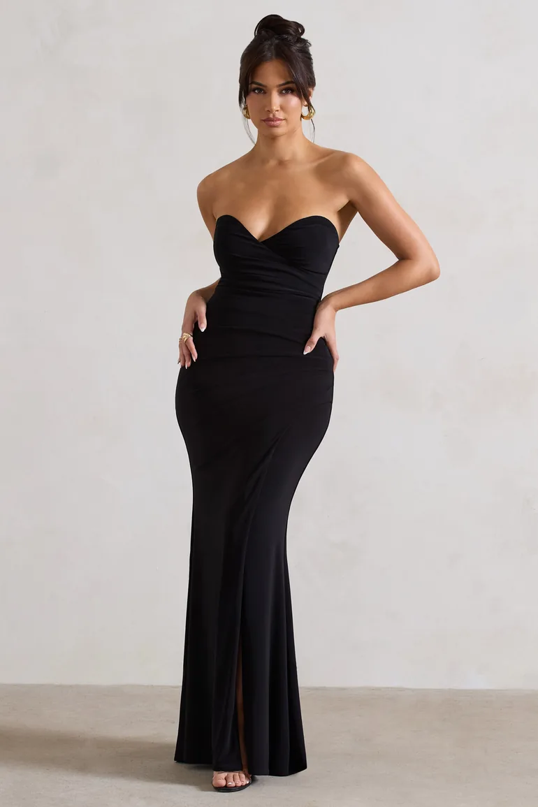 corset wrap maxi dress Hot Pink Halter Maxi Dress
