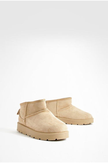 Ultra Mini Cosy Boots - sand
