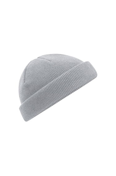 Beechfield Fisherman Mini Recycled Beanie - Light Grey