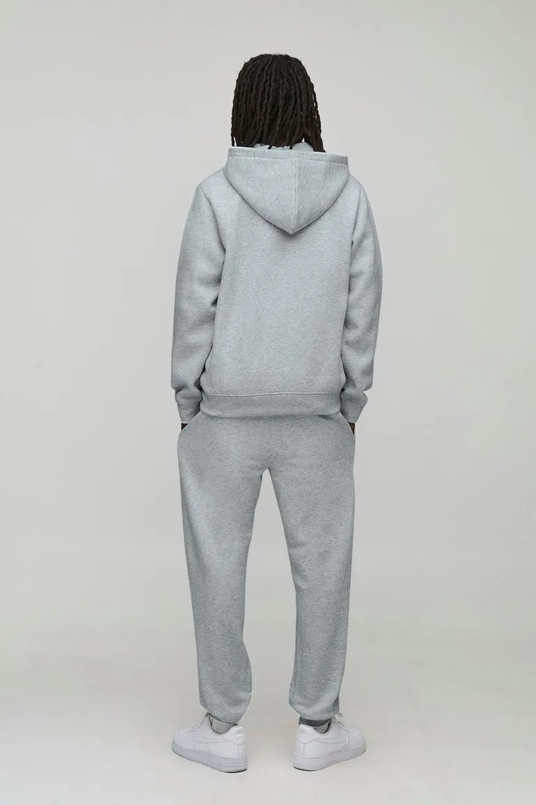 Basic BM Signature Regular Fit Jogger - grey marl - 1