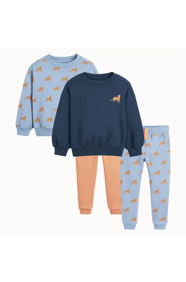 Pack of 2 Outfits, Sweatshirts/Trousers