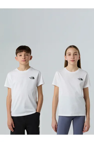 The North Face Kids Simple Dome T-Shirt in White