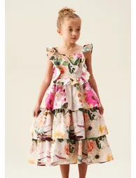 Dahlia Multi Ruffle Tiered Dress