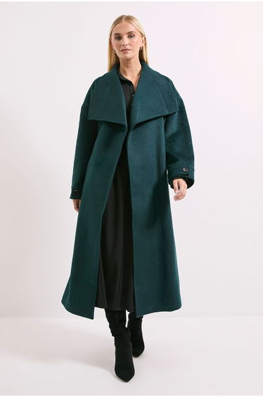 Principles by Wallis Collar Wrap Betled Coat