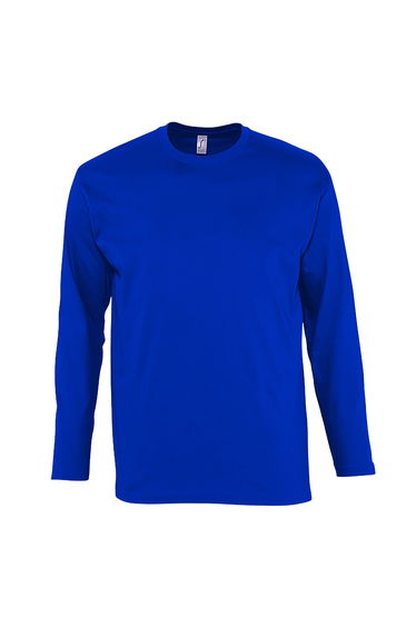 SOLS Mens Monarch Long Sleeve T-Shirt - Royal Blue