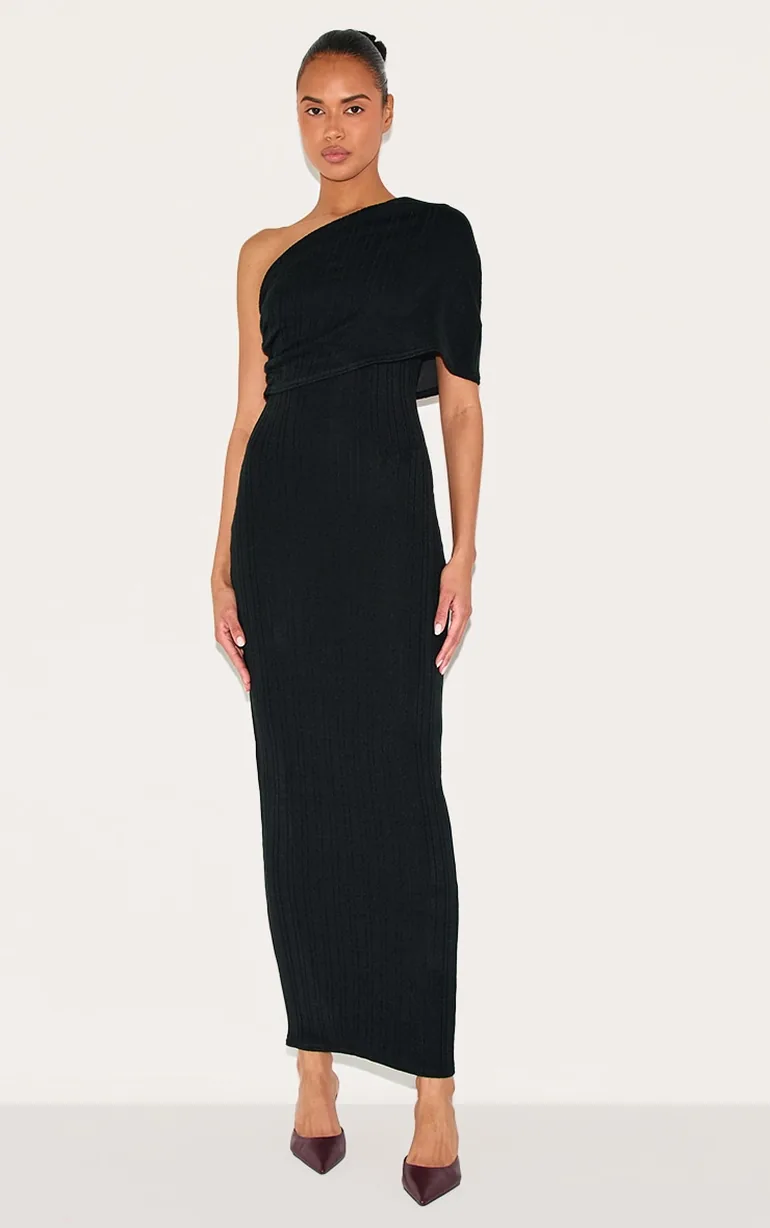 deep cowl fishtail maxi dress Milani Black Backless Cowl Neck Fishtail Maxi Dress – Club L London