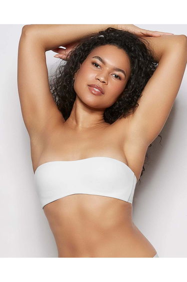 Strapless Wireless Bra in Ivory
