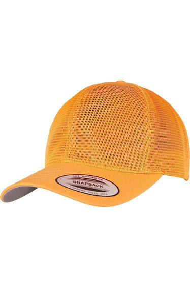 Flexfit Unisex Adult Omnimesh Mesh Cap - Neon Orange
